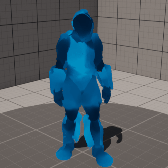 Character aura VFX animation